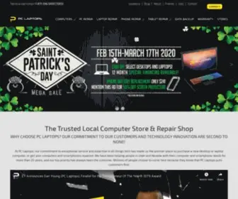 Pclaptops.com(Phone, Laptop & Desktop Computer Repair Shop in Utah) Screenshot