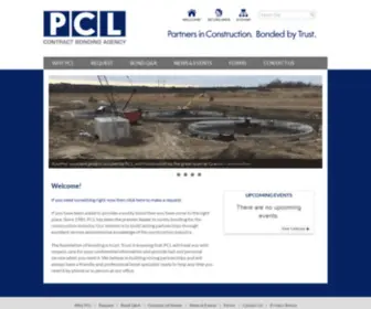PClbonds.com(PCL Bonding) Screenshot