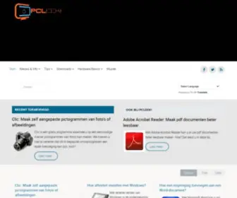 Pcleek.com(Computertips-Downloads-Muziek-Info) Screenshot