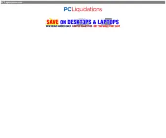 PCliquidators.com(Used & Refurbished Computers) Screenshot