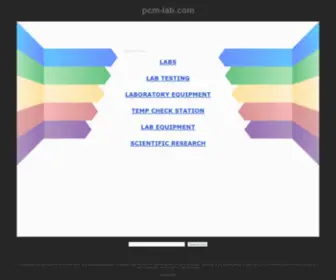 PCM-Lab.com(PCM Lab) Screenshot