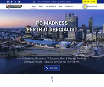 PCmadness.com.au(PC Madness) Screenshot