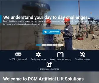 Pcmals.com(Artificial Lift) Screenshot