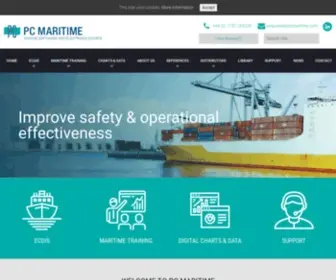Pcmaritime.com(PC Maritime) Screenshot