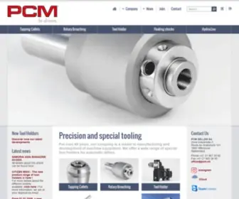 PCM.ch(PCM Precision Tooling SA) Screenshot