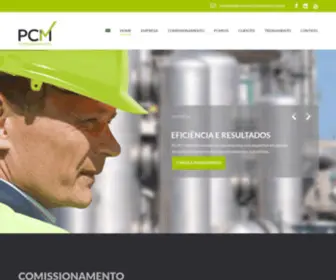 PCmcomissionamento.com.br(A expertise que faltava em seu empreendimento industrial) Screenshot