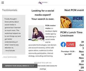 PCMcreative.com(PCM CREATIVE) Screenshot