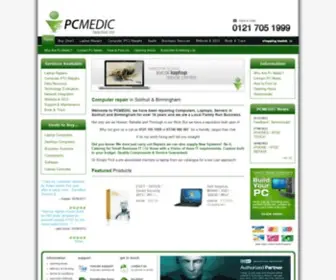 PCmedic.co.uk(PcMedic Laptop Computer Repair) Screenshot