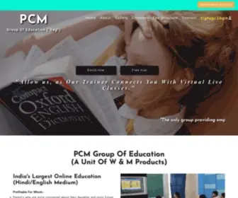 PCMgroupedu.in(PCM Group Of Education) Screenshot