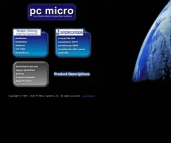 PCmicro.com(PC Micro) Screenshot