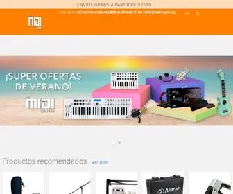 PCmidicenter.com(PC MIDI Center) Screenshot