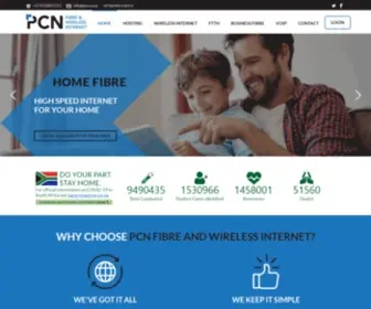 PCN.co.za(Fibre Internet) Screenshot