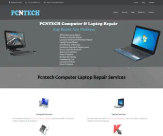 PCntech.in(Computer Laptop Repair Services) Screenshot