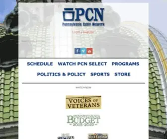 PCNTV.com(Pennsylvania's Network) Screenshot