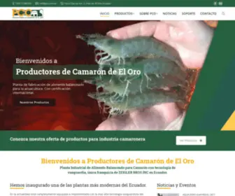 Pco.com.ec(Productores) Screenshot