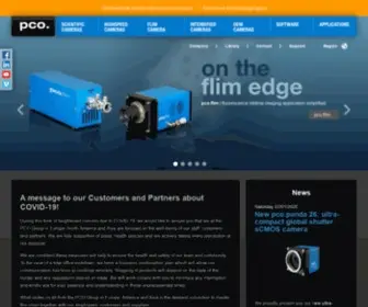Pco.de(PCO is one of the leading manufacturers of scientific cameras) Screenshot