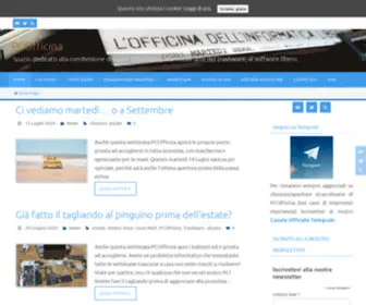 Pcofficina.org(Spazio dedicato alla condivisione di saperi informatici) Screenshot