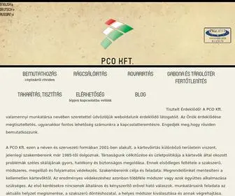 Pcokft.hu(PCO Kft) Screenshot