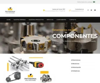 Pcomponentes.com.ar(Patagonia CNC Machines Componentes Industriales) Screenshot