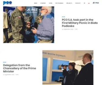 Pcosa.com.pl(PCO S.A) Screenshot