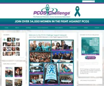 Pcoschallenge.com(Join PCOS Challenge) Screenshot