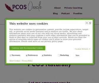 Pcosoracle.com(PCOS Oracle) Screenshot