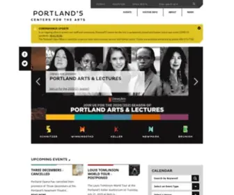 PCpa.com(Portland’5 Centers for the Arts) Screenshot