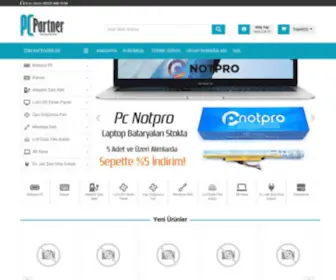 PCpartner.com.tr(Türkiye'nin) Screenshot