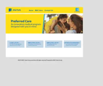 PCpcare.com(Aviva Pcpcare Medical Program) Screenshot