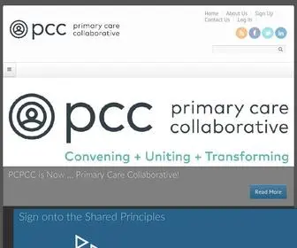 PCPCC.org(Primary Care Collaborative) Screenshot