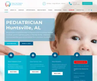 PCpedsfm.com(Pediatrician Huntsville Al) Screenshot