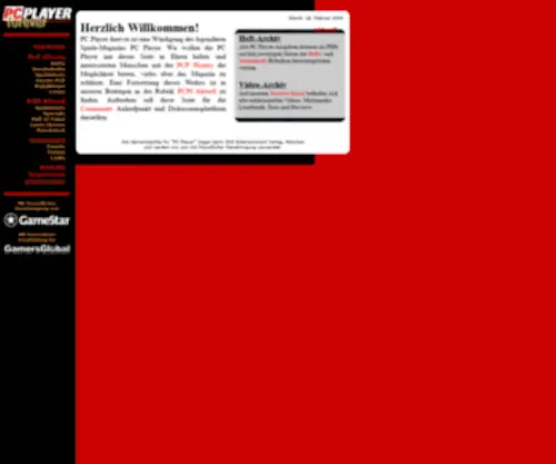 PCplayer.de(PC Player forever) Screenshot
