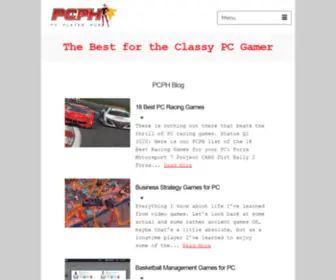 PCplayerhub.com(PC Games for the Classy PC Gamer) Screenshot