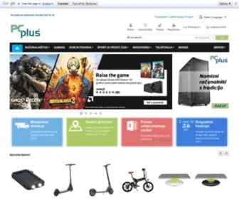 PCplus.si(Računalniška trgovina) Screenshot