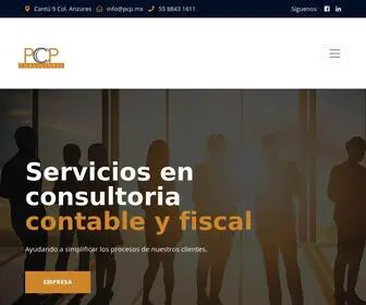 PCP.mx(PCP Consultores) Screenshot