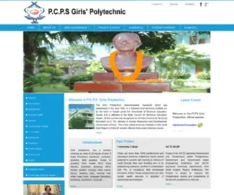 PCPsgirlspoly.org(P.C.P.S Girls' Polytechnic Guwahati) Screenshot