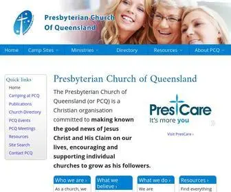 PCQ.org.au(The Presbyterian Church of Queensland) Screenshot