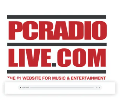 PCradiolive.com(PC RADIO LIVE) Screenshot