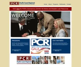 PCrcorp.org(Pacific Coast Regional Corporation) Screenshot