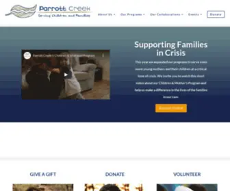 PCreek.org(Getting kids back on the right path) Screenshot