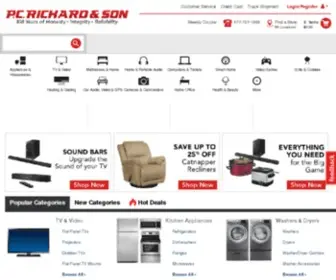 Pcrichard.com(Shop Appliances) Screenshot