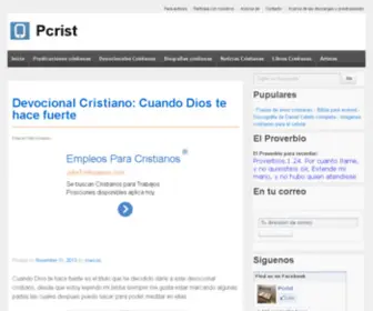 PCrist.com.ar(Noticias Cristianas) Screenshot