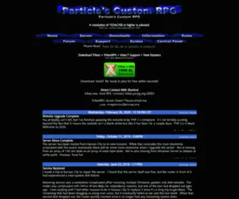 PCRPG.org(Particle's Custom RPG) Screenshot