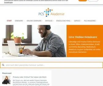 PCS-Akademie.de(Seminare zu Excel) Screenshot