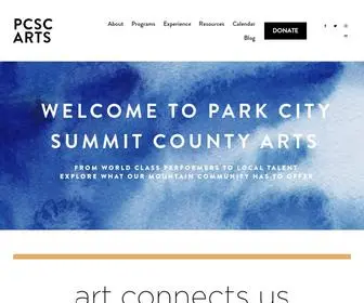 PCscarts.org(PCSC Arts) Screenshot