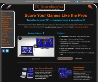 PCscoreboards.com(PC Scoreboards) Screenshot