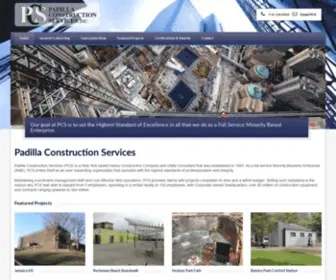 PCSCST.com(Padilla Construction Services) Screenshot