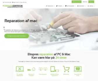 PCservicecenter.dk(Ekspres reparation af PC og Mac) Screenshot