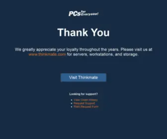 PCsforeveryone.com(PCs For Everyone) Screenshot