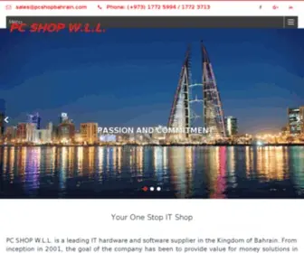 PCshopbahrain.com(PC SHOP W.L.L) Screenshot